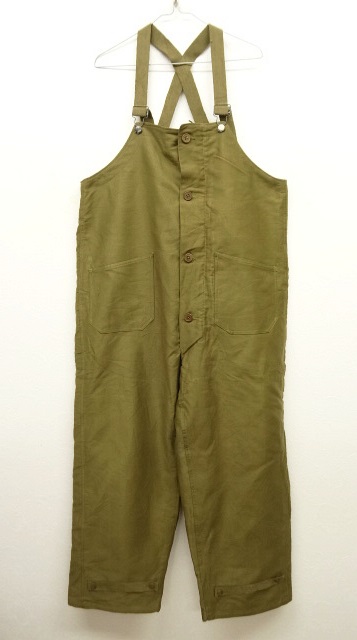 画像: 50'S イタリア軍 裏地ウール デッキパンツ コの字エンドCVジップ (DEADSTOCK) 「Bottoms」 入荷しました。