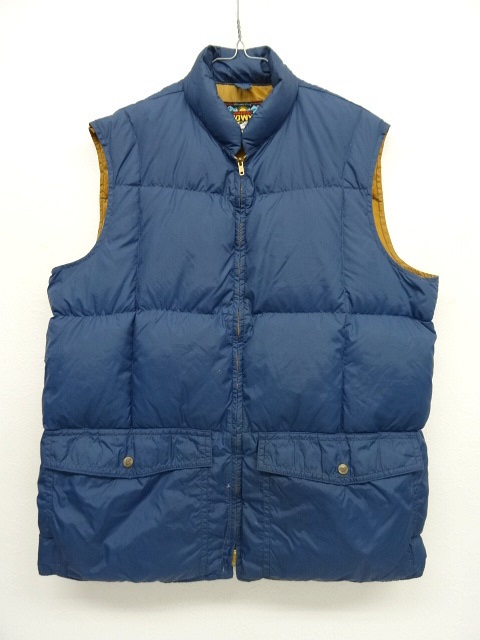 画像: 60'S BAUER DOWN ダウンベスト TALONダブルジップ (VINTAGE) 「No Sleeve」 入荷しました。