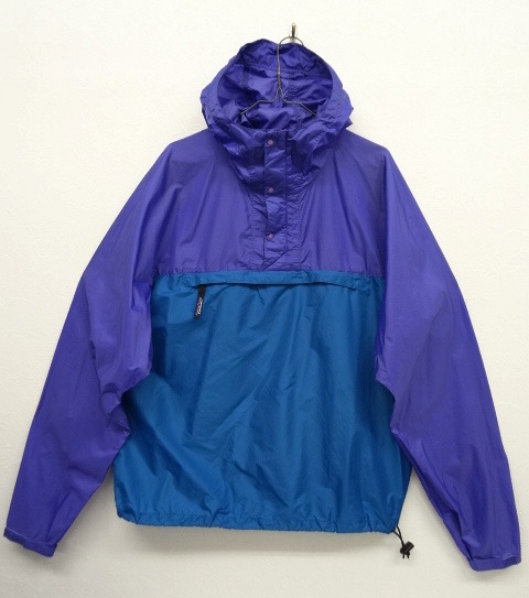 画像: 90'S PATAGONIA フード付き ナイロン アノラック ツートンカラー (VINTAGE) 「Jacket」 入荷しました。