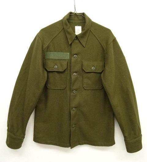画像: 60'S アメリカ軍 US ARMY OG108 ウール フィールドシャツ (VINTAGE) 「L/S Shirt」 入荷しました。
