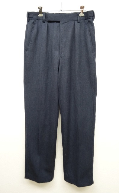 画像: イギリス軍 RAF プリーツ入り ドレスパンツ NAVY (DEADSTOCK) 「Bottoms」 入荷しました。