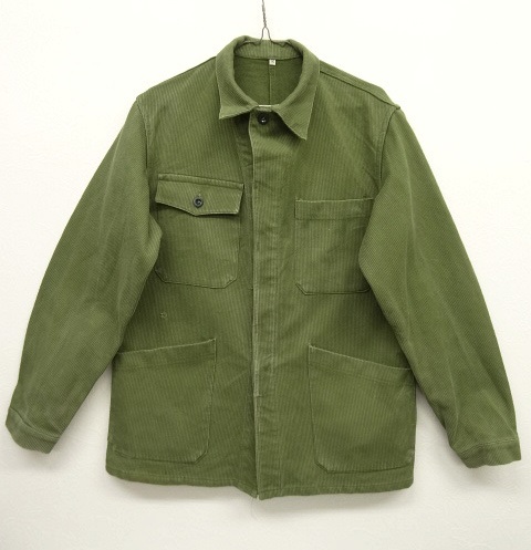 画像: フレンチ ワーク 太畝 コットンピケ コーデュロイ ジャケット OLIVE (VINTAGE) 「Jacket」 入荷しました。