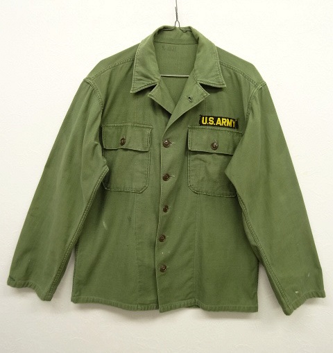 画像: 50'S アメリカ軍 US ARMY コットンサテン OG107 ユーティリティシャツ (VINTAGE) 「L/S Shirt」 入荷しました。