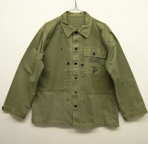 画像: 40'S アメリカ軍 USMC HBT M-44 ジャケット ツートンカラー (VINTAGE) 「Jacket」 入荷しました。