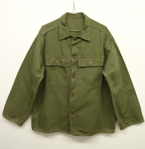 画像: 40'S アメリカ軍 US ARMY 月桂樹ボタン ユーティリティシャツ (VINTAGE) 「L/S Shirt」 入荷しました。