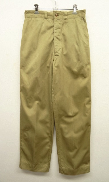 画像: 50'S アメリカ軍 US ARMY 尿素ボタン チノパンツ (VINTAGE) 「Bottoms」 入荷しました。