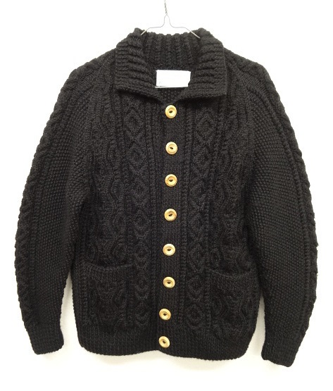 画像: INVERALLAN アランニット 3A 襟付きカーディガン スコットランド製 (USED) 「Cardigan」 入荷しました。