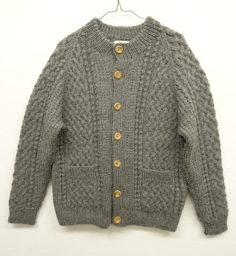 画像: INVERALLAN アランニット 4A クルーカーディガン スコットランド製 (USED) 「Cardigan」 入荷しました。