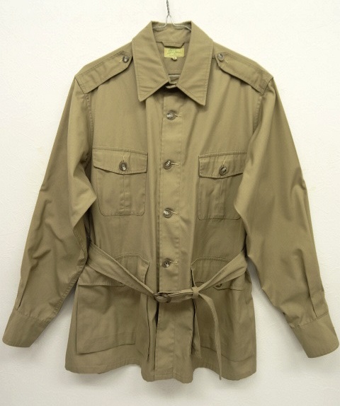 画像: 60'S LL Bean TM無し筆記体タグ サファリジャケット (VINTAGE) 「Jacket」 入荷しました。