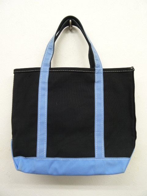 画像: 90'S LL Bean キャンバス トートバッグ USA製 BLACK/SAX (VINTAGE) 「Bag」 入荷しました。