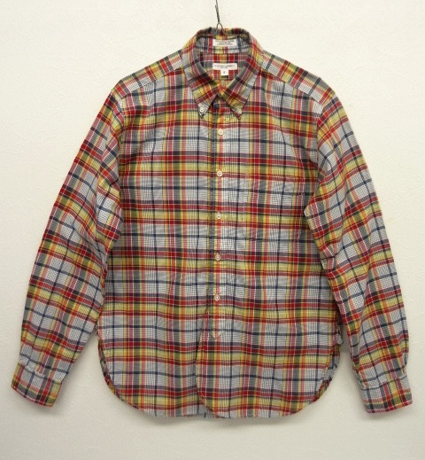 画像: Engineered Garments シングルニードル BDシャツ チェック柄 USA製 (USED) 「L/S Shirt」 入荷しました。
