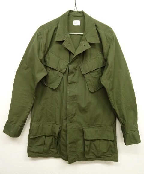 画像: 60'S アメリカ軍 US ARMY "JUNGLE FATIGUE" リップストップ ジャケット S-LONG (VINTAGE) 「Jacket」 入荷しました。