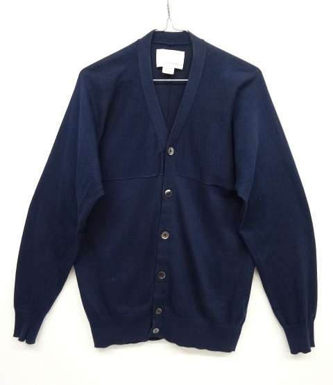 画像: nanamica 切替 コットン カーディガン NAVY (USED) 「Cardigan」 入荷しました。