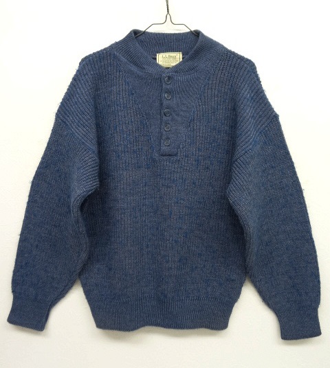 画像: 80'S L.L.Bean ヘンリーネック ジープセーター USA製 (VINTAGE) 「Knit」 入荷しました。