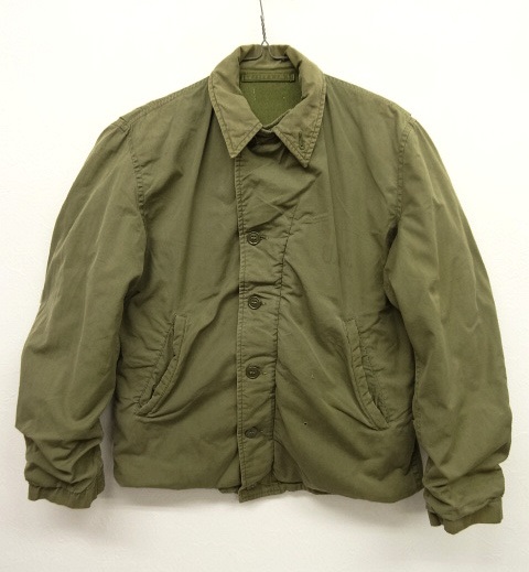 画像: 40'S アメリカ軍 US NAVY N4 ジャケット コの字留めCONMARジップ (VINTAGE) 「Jacket」 入荷しました。