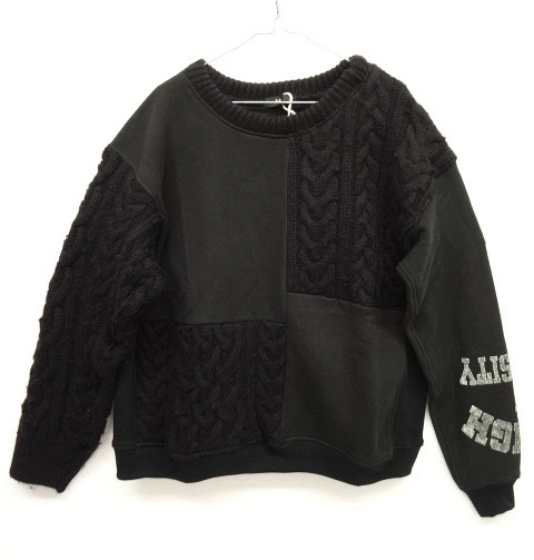 画像: ink "FUSION REVERSE" リバースウィーブ x フィッシャーマンセーター M (NEW) 「Knit」 入荷しました。