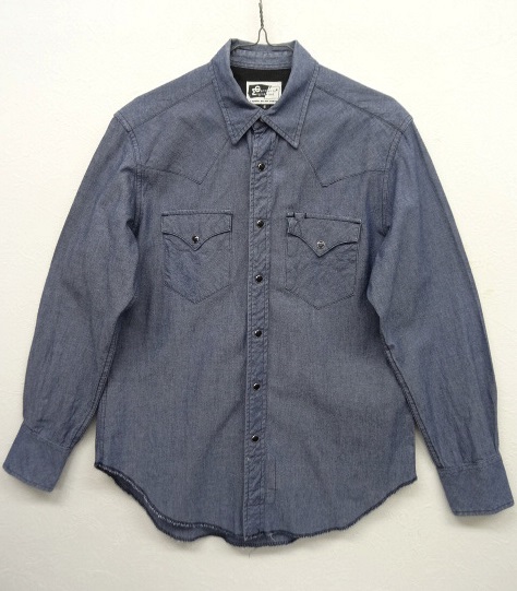 画像: Engineered Garments シャンブレー ウエスタンシャツ USA製 (USED) 「L/S Shirt」 入荷しました。