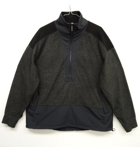 画像: Remi Relief フリース x ナイロン ジップアップ フリース BLACK (NEW) 「Sweat Shirt」 入荷しました。