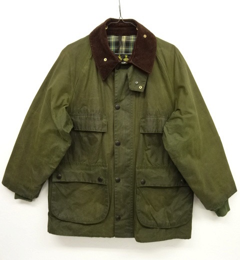 画像: BARBOUR 3クレスト 旧タグ "4POCKET BEDALE" オイルドジャケット OLIVE イギリス製 (VINTAGE) 「Jacket」 入荷しました。