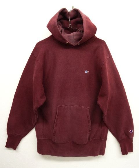 画像: 90'S CHAMPION 刺繍タグ 無地 リバースウィーブ パーカー レアカラー USA製 (VINTAGE) 「Parka」 入荷しました。