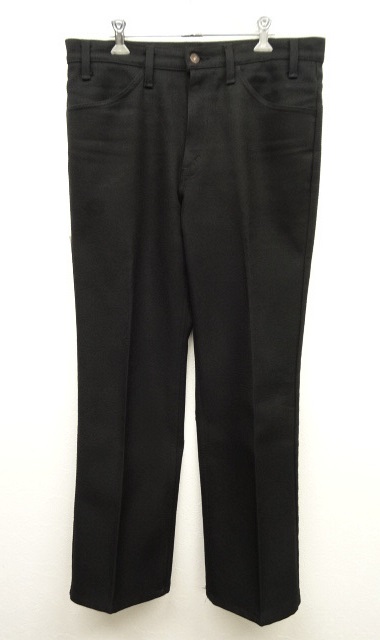 画像: 80'S LEVIS "STA-PREST" スタプレ パンツ BLACK W34L30 USA製 (VINTAGE) 「Bottoms」 入荷しました。