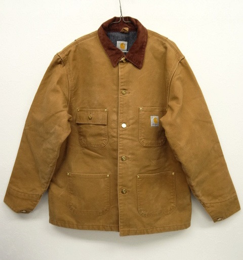 画像: CARHARTT 裏地ブランケット付き ダック カバーオール ブラウン (VINTAGE) 「Jacket」 入荷しました。