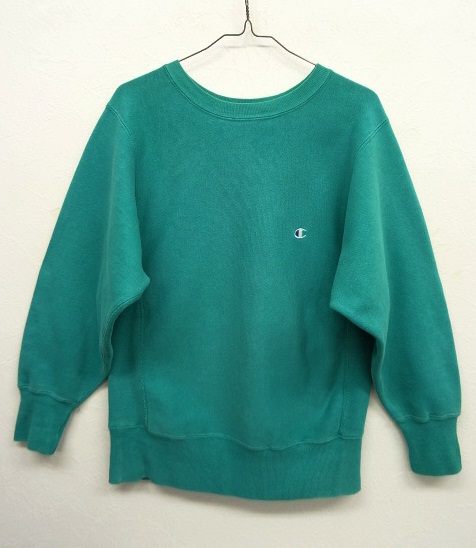画像: 90'S CHAMPION 刺繍タグ 無地 リバースウィーブ レアカラー USA製 (VINTAGE) 「Sweat Shirt」 入荷しました。