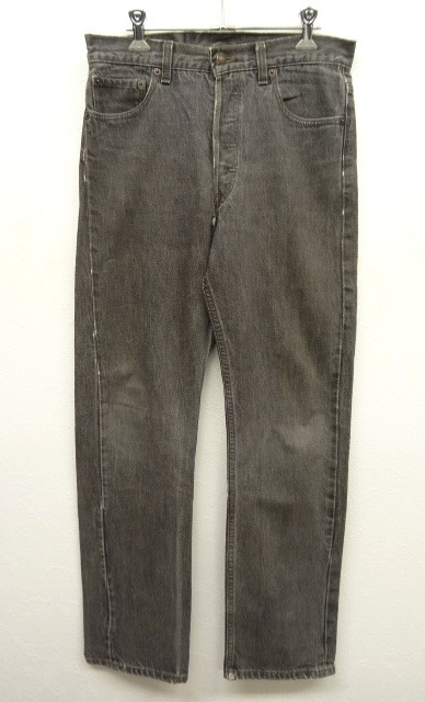 画像: 90'S LEVIS 501 デニム BLACK USA製 W30L30 (VINTAGE) 「Bottoms」 入荷しました。
