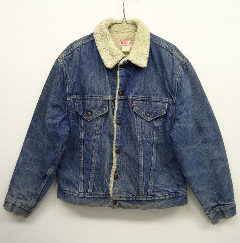 画像: 70'S LEVIS デニム ボアジャケット USA製 (VINTAGE) 「Jacket」 入荷しました。