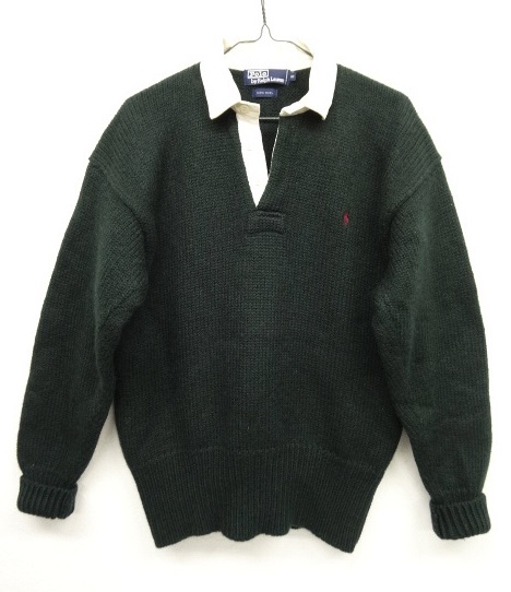 画像: 90'S RALPH LAUREN ニット ラガーシャツ (VINTAGE) 「Knit」 入荷しました。