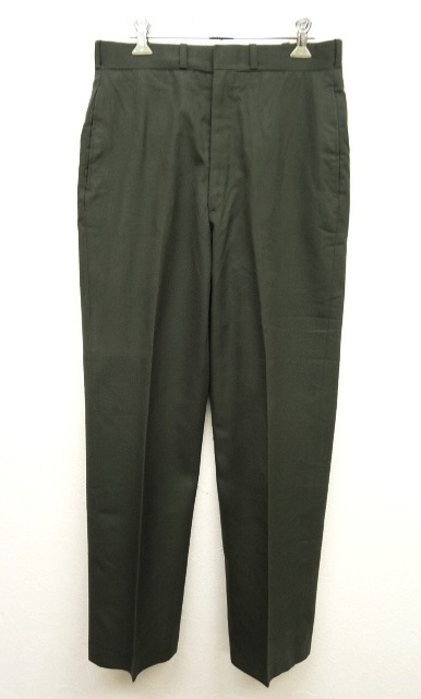 画像: 80'S アメリカ軍 US ARMY ウールトラウザーズ ドレスパンツ OLIVE (VINTAGE) 「Bottoms」 入荷しました。