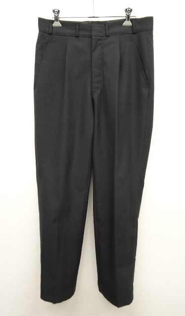 画像: ドイツ軍 ウールトラウザーズ ドレスパンツ CHARCOAL (VINTAGE) 「Bottoms」 入荷しました。
