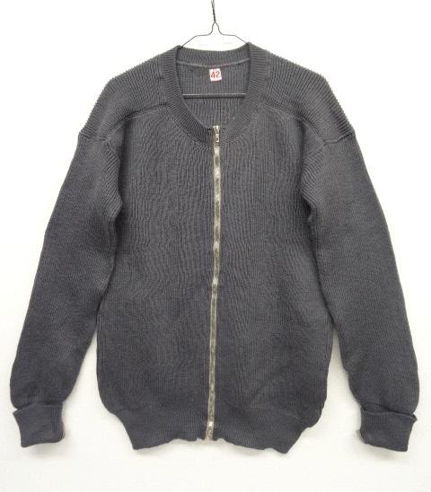 画像: デンマーク軍 フルジップ ライナーセーター (VINTAGE) 「Knit」 入荷しました。