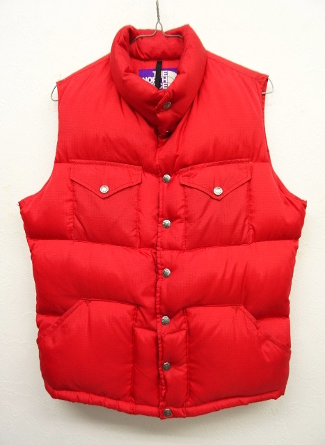画像: THE NORTH FACE PURPLE LABEL ダウンベスト (USED) 「No Sleeve」 入荷しました。