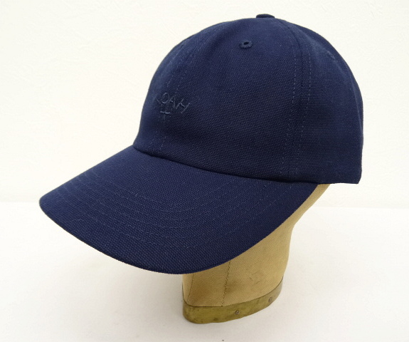 画像: NOAH NYC "CANVAS CORE LOGO HAT" ネイビー USA製 (NEW) 「Cap」 入荷しました。