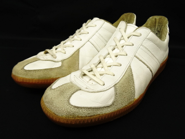 画像: ドイツ軍 "BW SPORT" オリジナル ジャーマントレーナー ホワイト (VINTAGE) 「Shoes」 入荷しました。