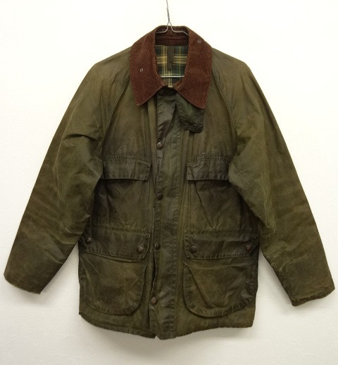 画像: 80'S BARBOUR 2クレスト "4POCKET BEDALE" オイルドジャケット OLIVE イギリス製 (VINTAGE) 「Jacket」 入荷しました。