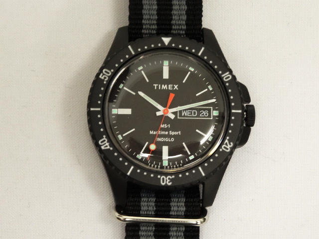 画像: TIMEX x TODD SNYDER MS1 ミリタリーウォッチ BLACK/GREY (NEW) 「Accessorie」 入荷しました。