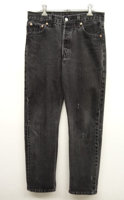 画像: 90'S LEVIS 501 デニム BLACK USA製 W30L30 (VINTAGE) 「Bottoms」 入荷しました。