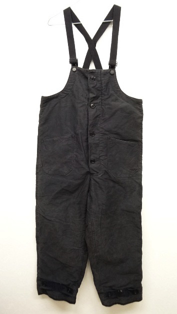 画像: 40'S アメリカ軍 US NAVY N-1 デッキトラウザーズ オーバーオール NAVY (VINTAGE) 「Bottoms」 入荷しました。