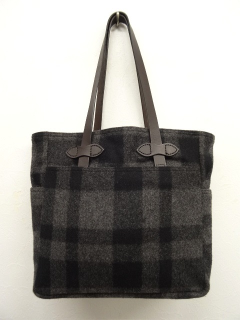 画像: FILSON ウール トートバッグ チェック柄 USA製 (USED) 「Bag」 入荷しました。