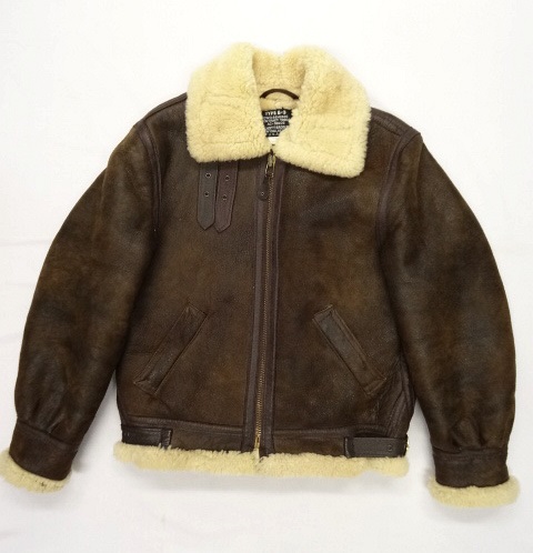画像: 90'S SCHOTT B-3 リアルムートン ボンバージャケット USA製 (VINTAGE) 「Jacket」 入荷しました。