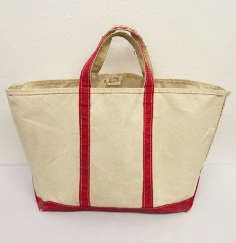画像: 80'S LL Bean 2色タグ 耳付き キャンバス トートバッグ USA製 (VINTAGE) 「Bag」 入荷しました。