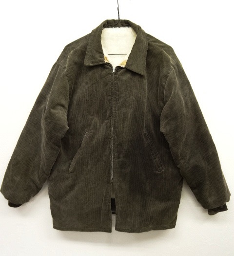 画像: 70'S UNKNOWN 裏地ボア入り コーデュロイ コーチジャケット (VINTAGE) 「Jacket」 入荷しました。