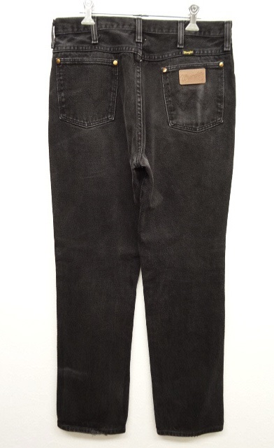 画像: 90'S WRANGLER 936WBK スリムフィット デニム BLACK USA製 W34L34 (VINTAGE) 「Bottoms」 入荷しました。