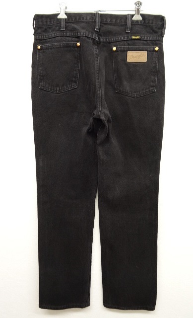 画像: 90'S WRANGLER 936WBK スリムフィット デニム BLACK USA製 W34L32 (VINTAGE) 「Bottoms」 入荷しました。