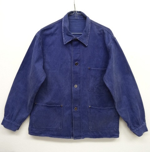 画像: 60'S フレンチワーク 月桂樹ボタン ワーク カバーオール (VINTAGE) 「Knit」 入荷しました。