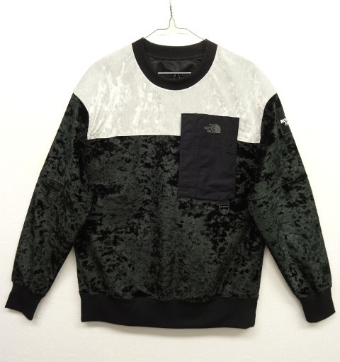 画像: THE NORTH FACE BLACK SERIES ベロア クルーネック 日本未発売 (NEW) 「Sweat Shirt」 入荷しました。