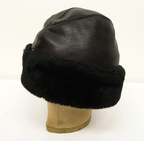 画像: UNKNOWN 耳あて付き レザー/ボア キャップ (VINTAGE) 「Cap」 入荷しました。