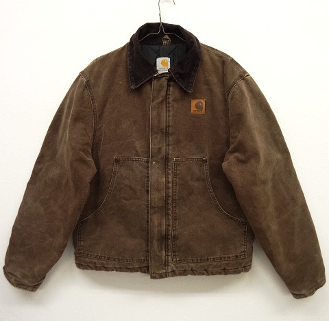 画像: 90'S CARHARTT 裏地キルティング ダックジャケット モカブラウン (VINTAGE) 「Jacket」 入荷しました。